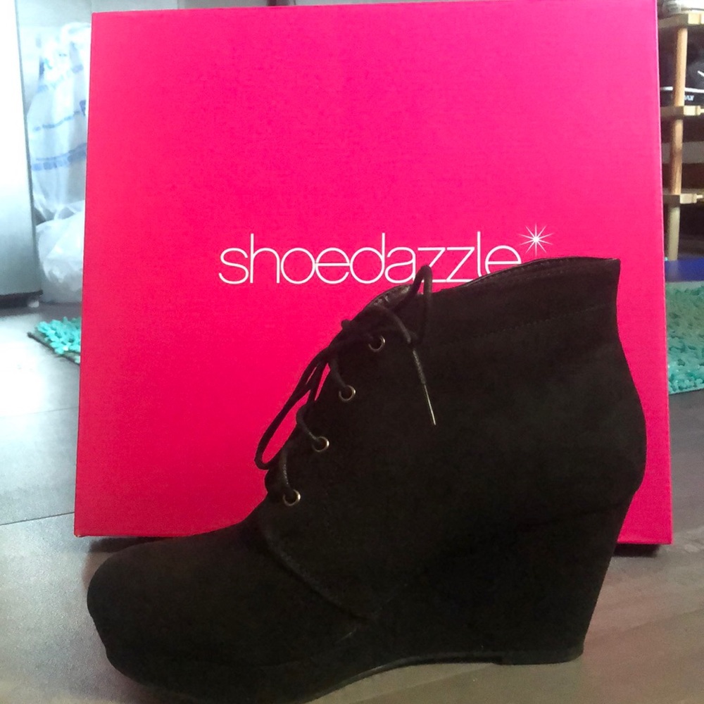 Nivera Platform Wedge Bootie from ShoeDazzle